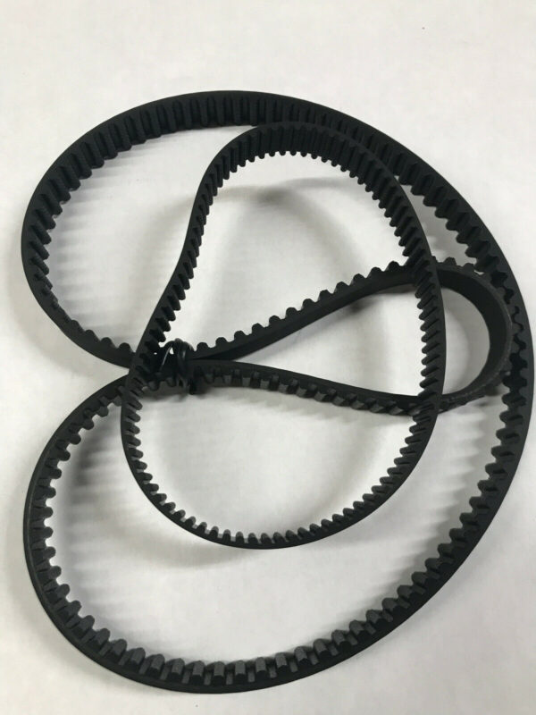 **2 New Replacement BELTS** for use with a Tanaka Kogyo A0600082 Engine Family WT7XC.0404BC Deck Rider Scooter