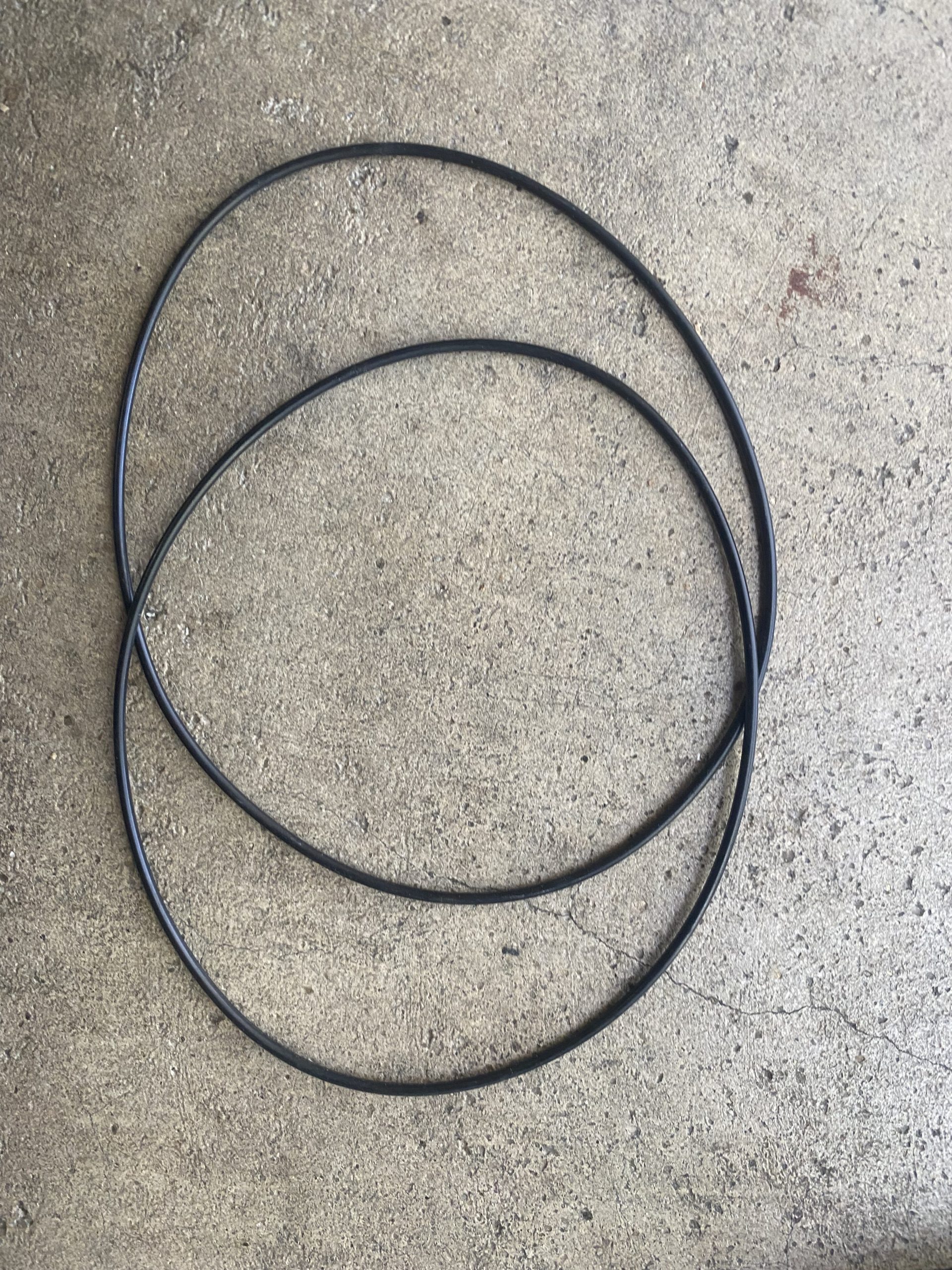 IMG_0226 **NEW 2 Replacement BELT SET** for use with a Telex 48D 8 Eight Track Tape SOLID STATE Stereo Cartridge Changer