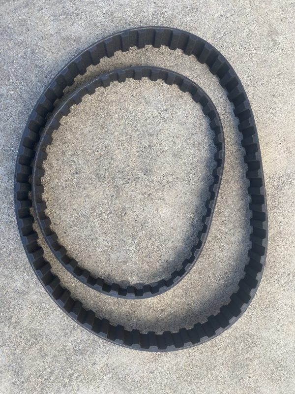 **2 NEW Replacement Belt SET** for use with a CLARKE DU-8R Floor Sander Drum & Fan