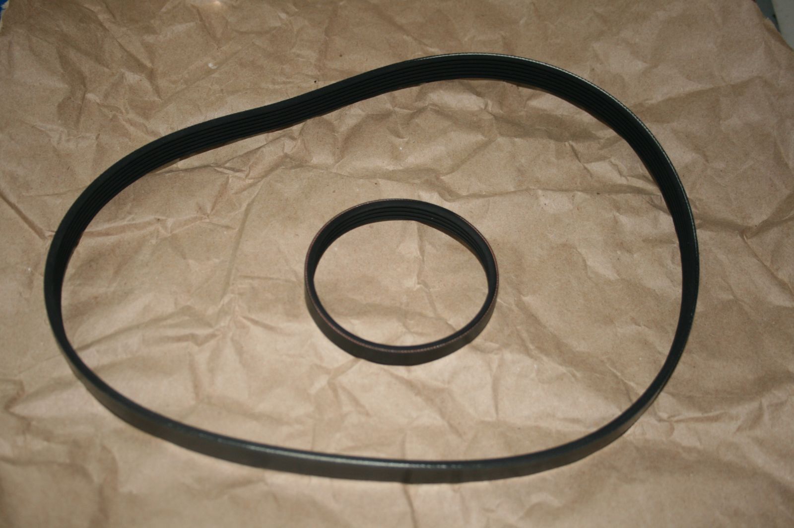 NEW-2-BELT-Replacement-SET-Buffalo-PLANER-QL6014-151312923451 **NEW 2 BELT Replacement SET** for use with an *8 unbranded ** Chinese AUTO PLANER QL6014 - Image 1