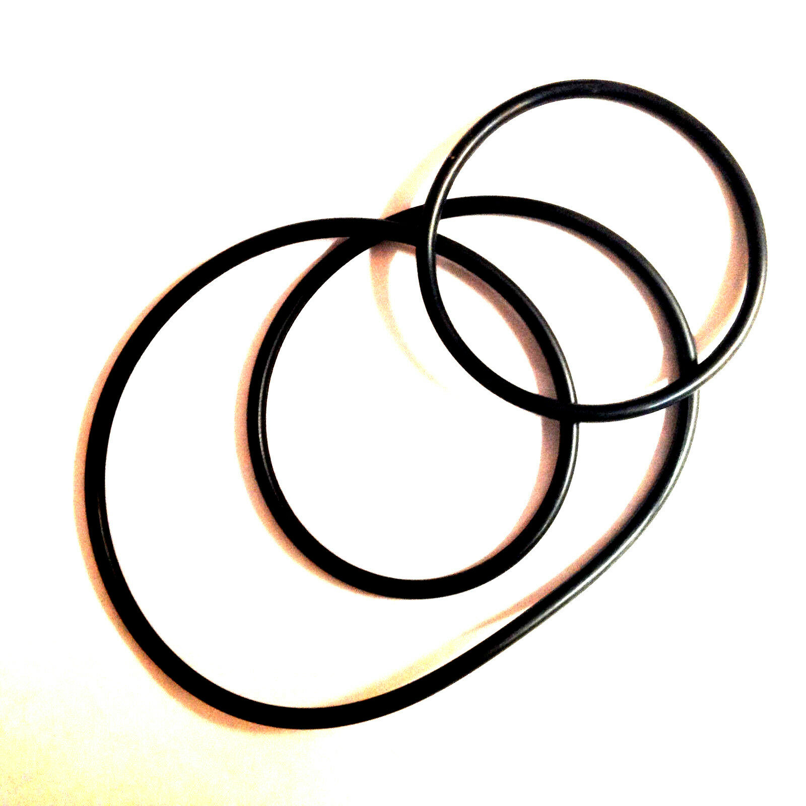 NEW-2-DRIVE-BELT-SET-ELMO-ST-800-ST800-Super-8-Film-Projector-153693104639 **NEW 2 DRIVE BELT SET** ELMO ST-800 ST800 Super 8 Film Projector - Image 1